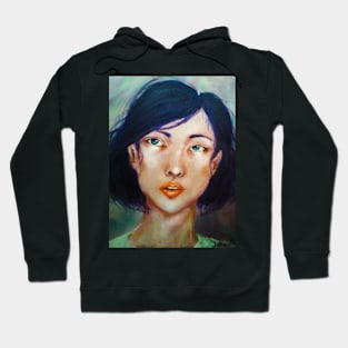 Lellen (girl portrait) Hoodie